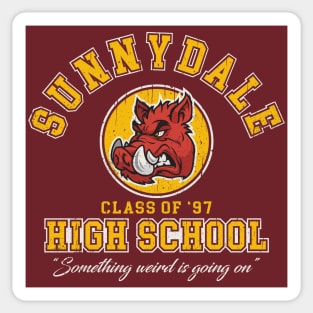 Sunnydale HS Class of 97 Sticker